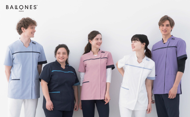 KZN706 スクラブジャケット半袖 KAZEN (カゼン)