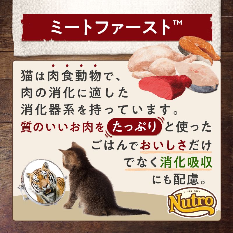 ニュートロ ナチュラル チョイス キャット 室内で暮らす子猫用 チキン