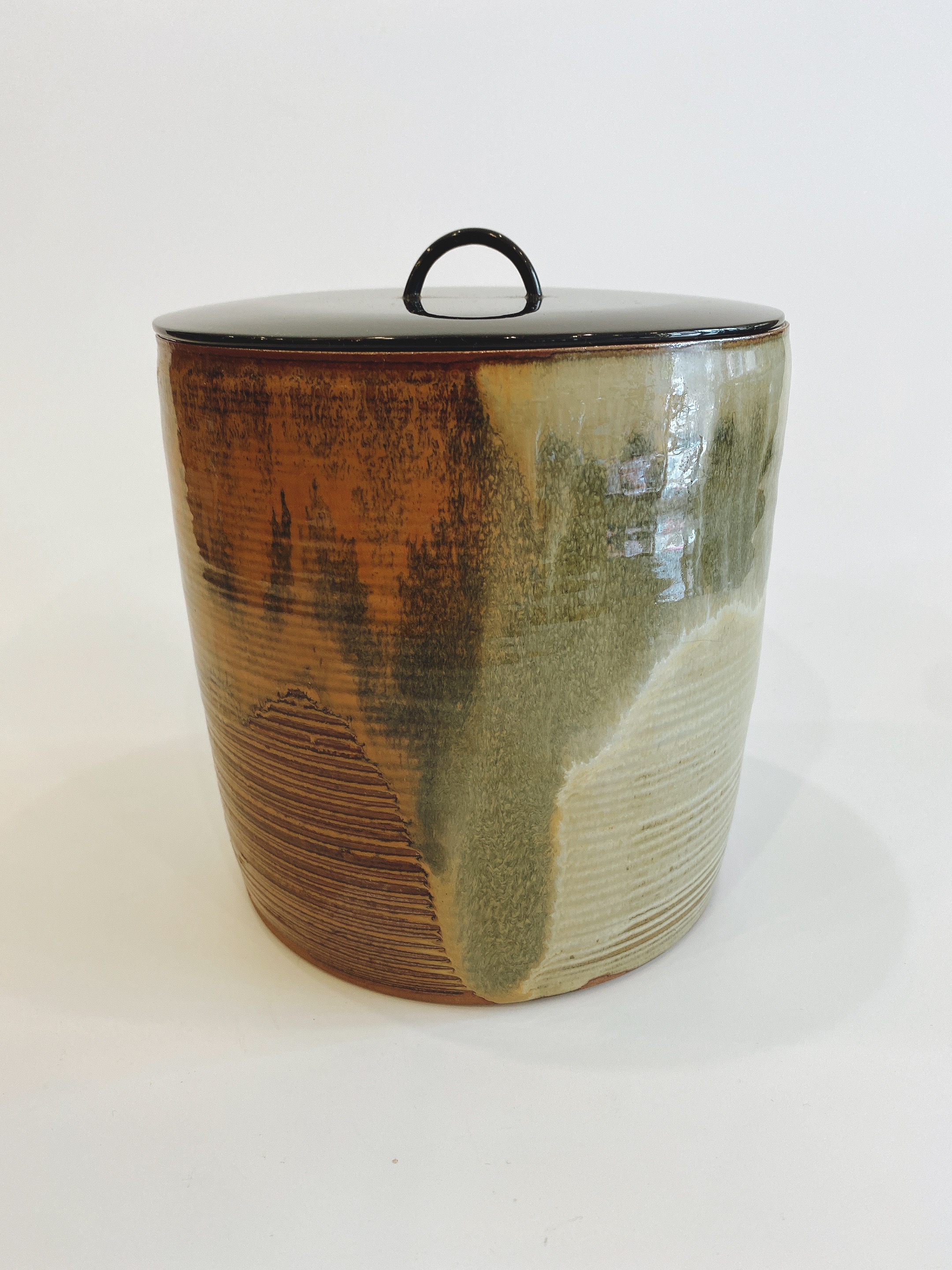 イ562 水指『亀井楽山造鵬雲斎極箱』『高取管耳水指共箱』茶道具