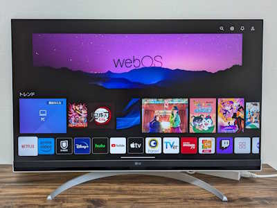 LGのスマートモニター「32SQ730S-W」を購入してみた感想｜OAR STYLE