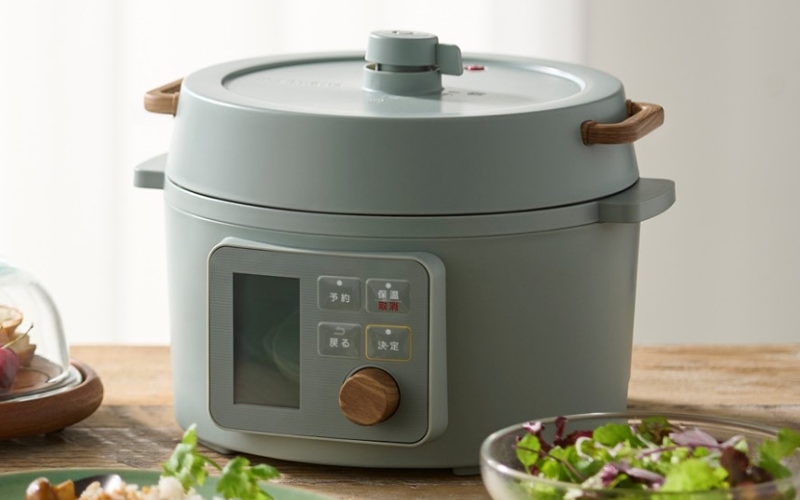 IRIS OHYAMA 割引 電気圧力鍋 3L KPC-MA3 ピスタチオグリーン 電気圧力