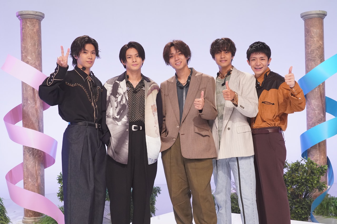 King & Princeが3年ぶりに「ZIP!」に全員で生出演、新曲「TraceTrace