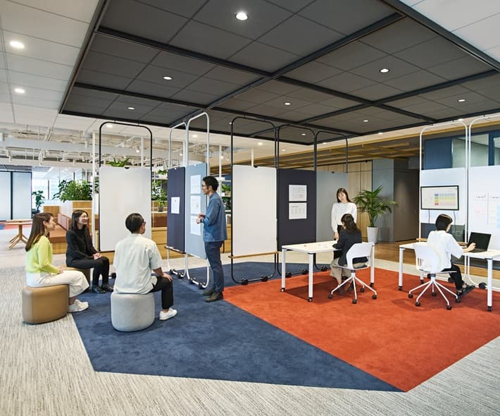 パーティション corocoro（ころころ） - オフィス分野｜内田洋行