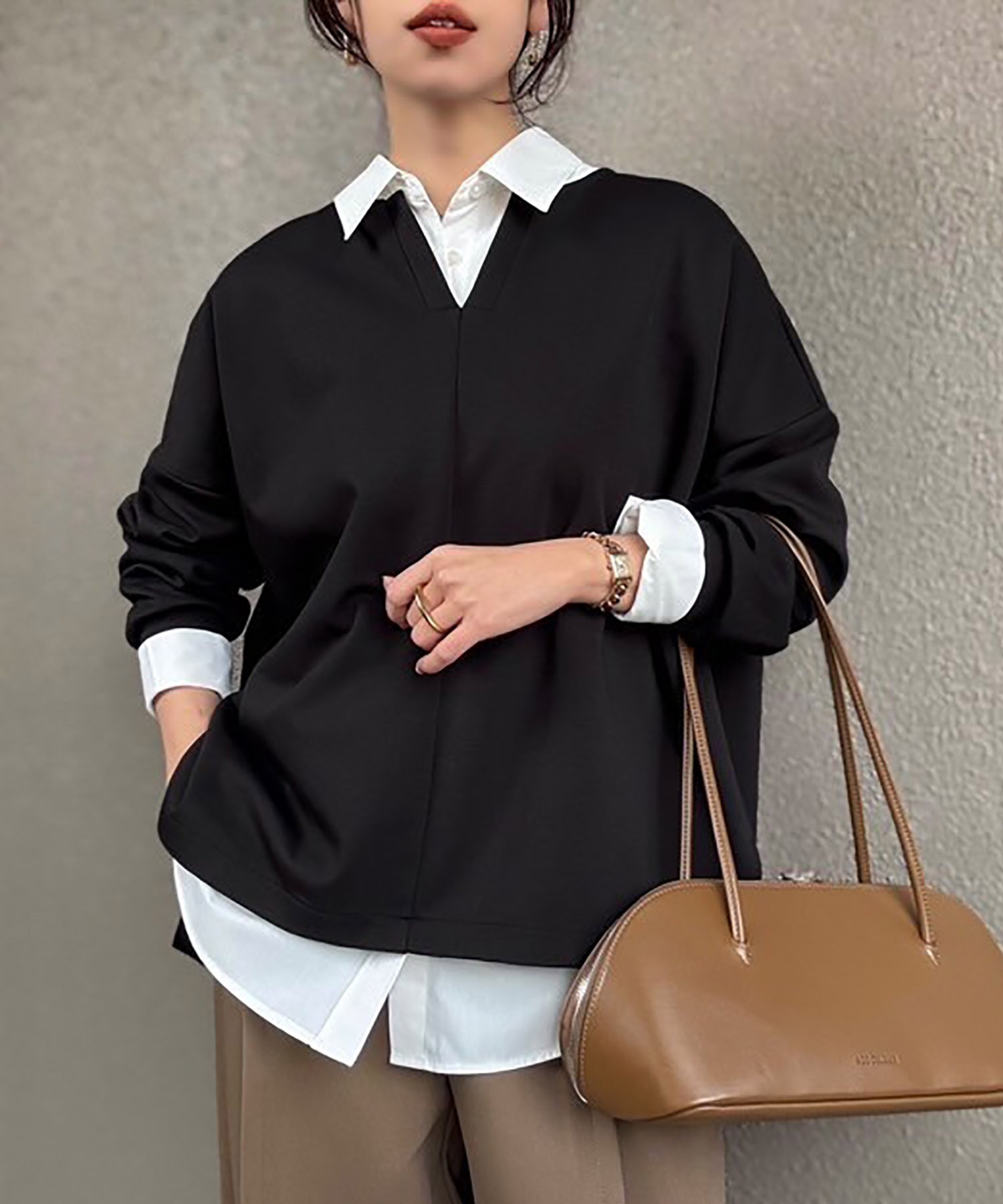 ライトダンボールテントシルエットプルオーバー Emma Taylor