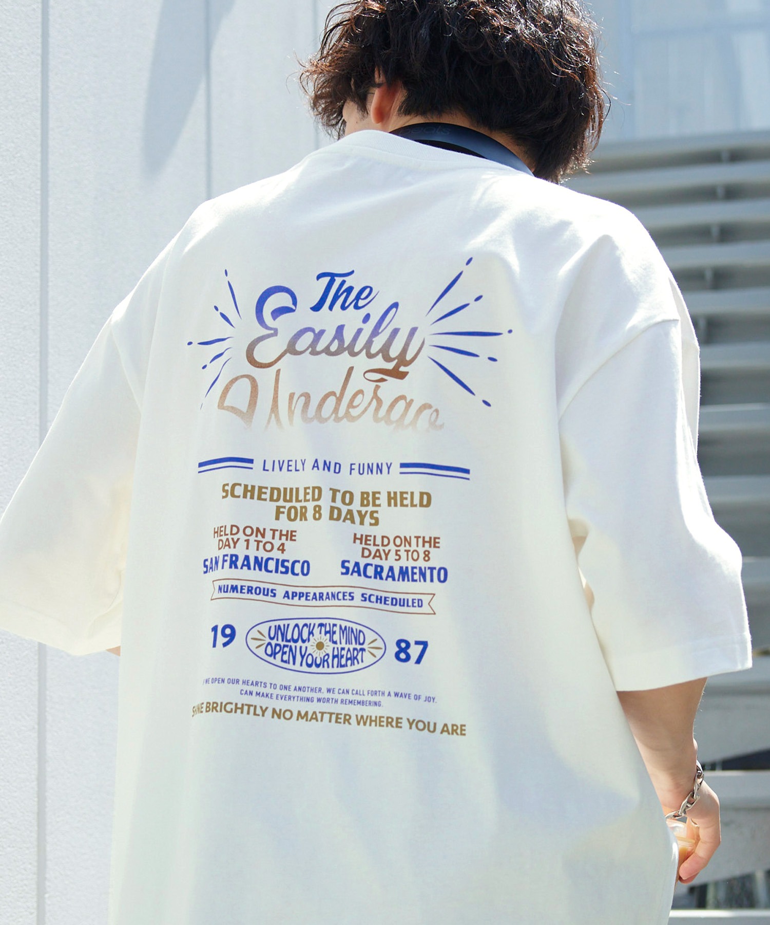 THE BLUE HEARTS バレルデザインTシャツ THE BLUE HEARTS バレル