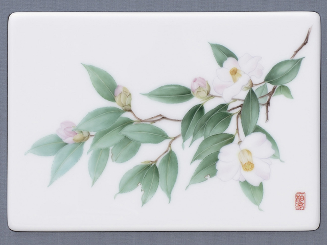 百木春夫作 高級磁器 限定版 桜花瓶皇室担当 【公式通販】 百木