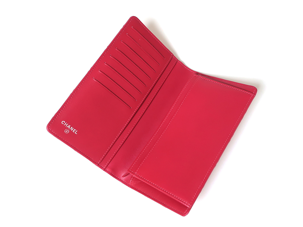 くりちゃんです。シャネル マトラッセ ピコローレ ダブルカラー 折り