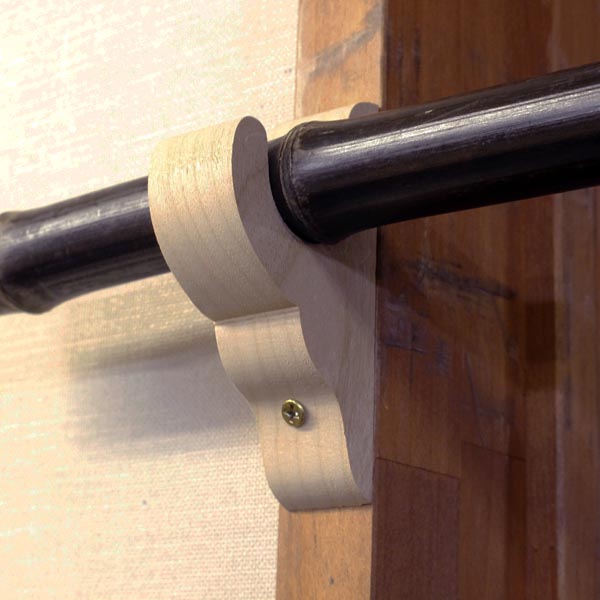 のれん受け 木製（間口外側用）2個セット | IONOストア