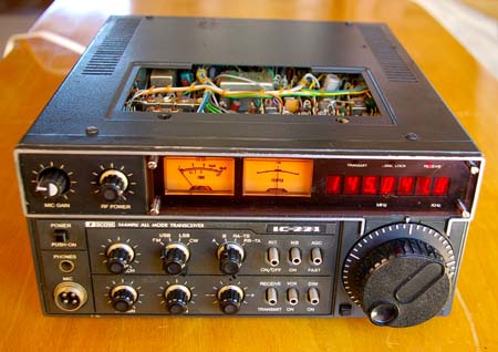 ICOM IC－221 144MHzオールモード機の修理