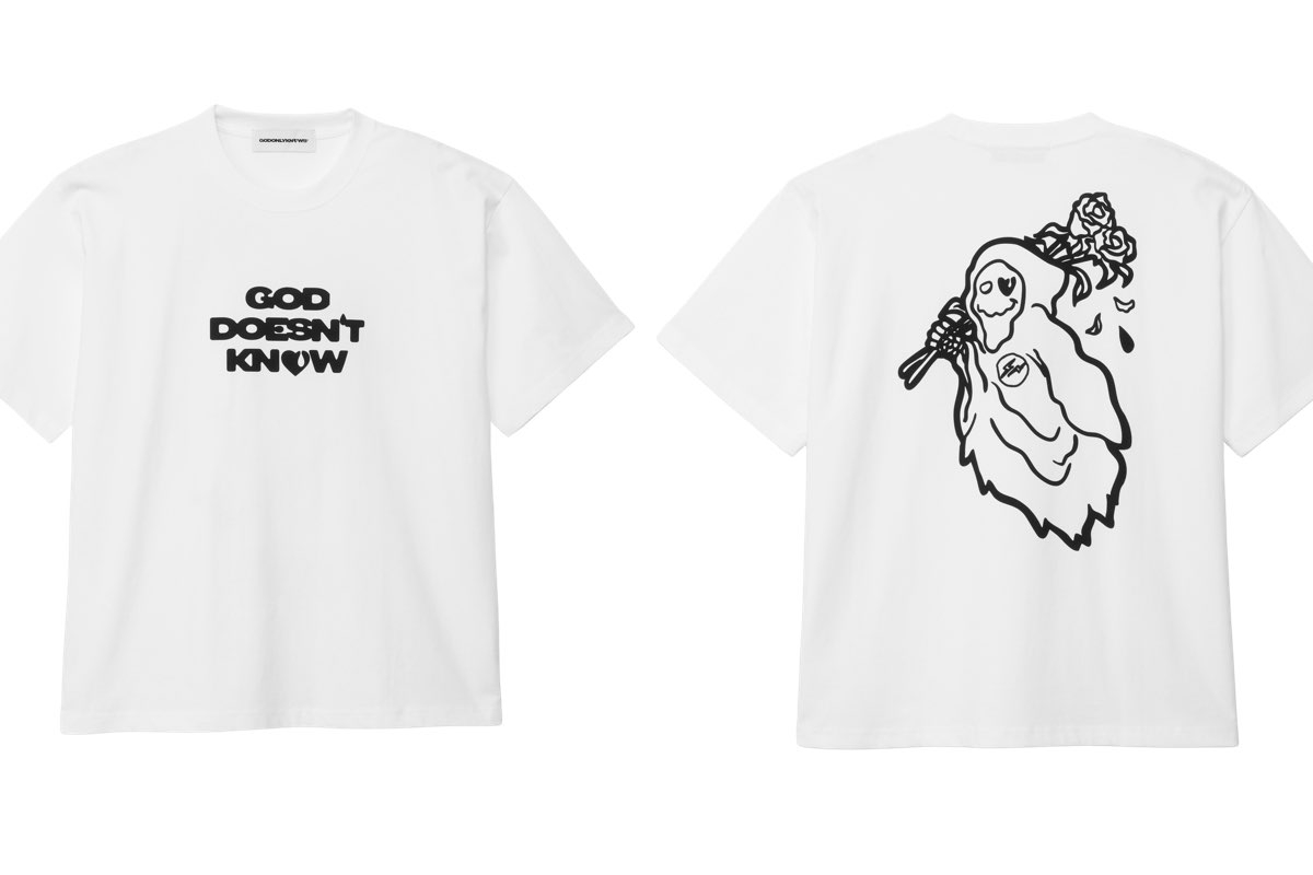 GOD ONLY KNOWS ×FRAGMENT Tシャツ God Only Knows × Fragment T-SHIRT