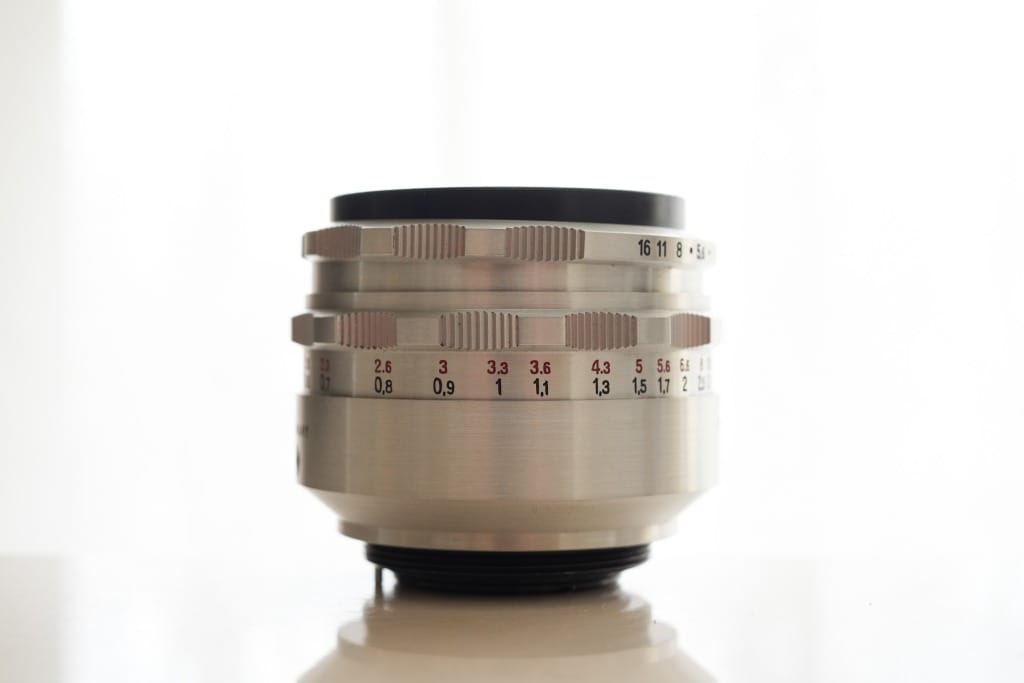 実写確認整備品】イハゲーEXA 1／カールツァイス テッサー50㎜f2.8付 ☆