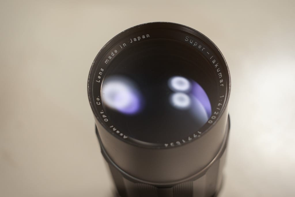 超激レアOLYMPUS M42マウント200mm F4オールドレンズ