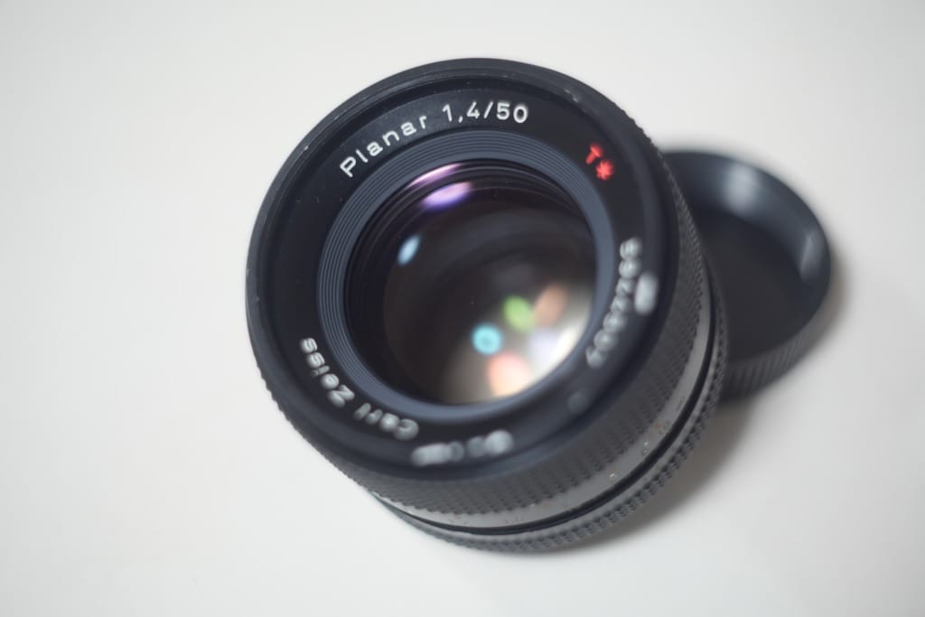 〓良品〓CONTAX コンタックス Planar 50mm F1.4 T* carl zeiss RTS セット