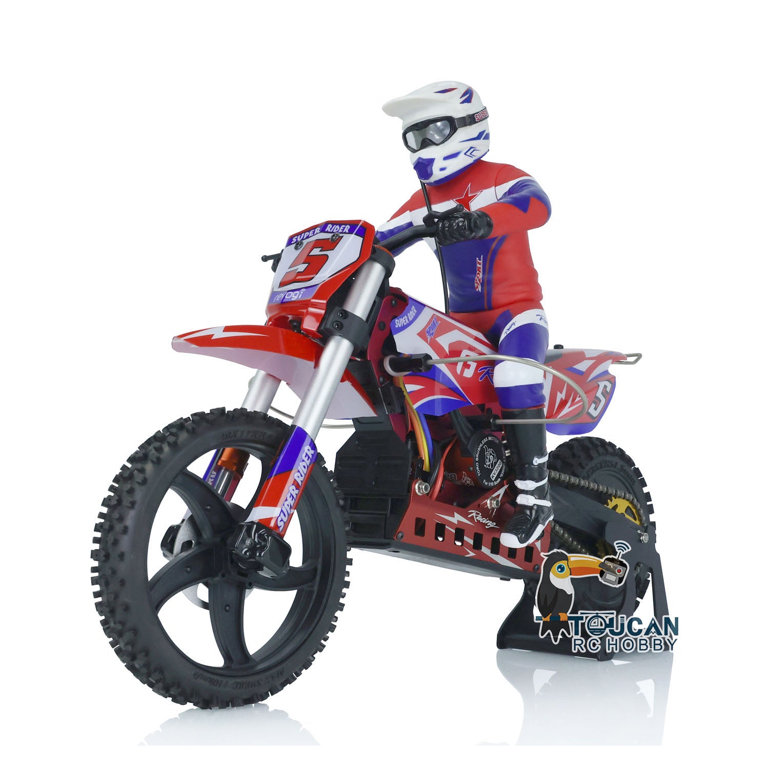 Skyrc Super Rider SR5 1/4 Scale Red RTR RC Motor Bike – Oliverhobby