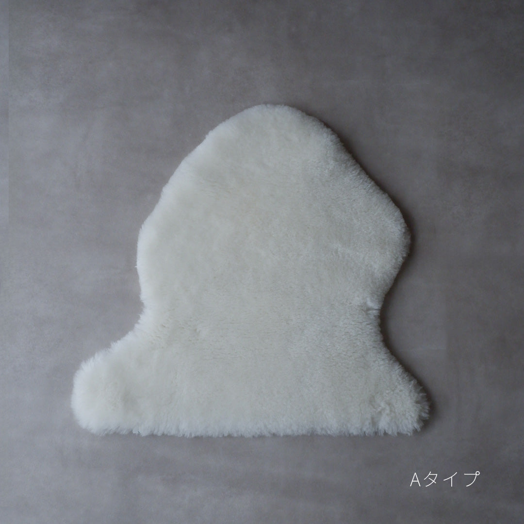 予約】猫のためのスプリングラムスキンラグ【オフホワイト】 – onddoka