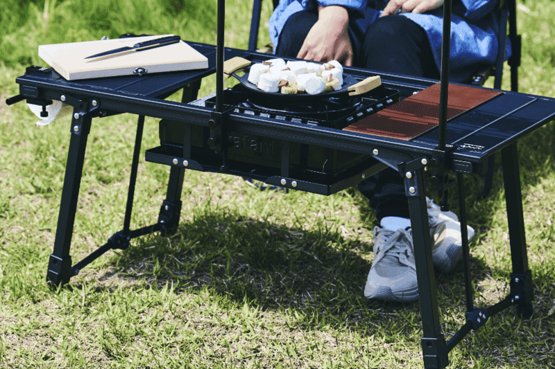 使用2回のみ極美品】Alpen Outdoors アルミユニットテーブル88 使用2回