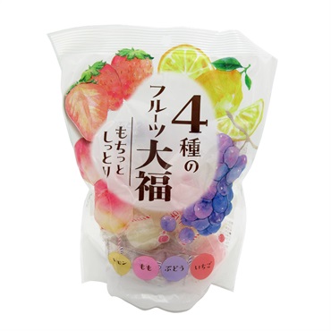 久保田製菓 4種のフルーツ大福 210g｜アピタ・ピアゴ オンライン