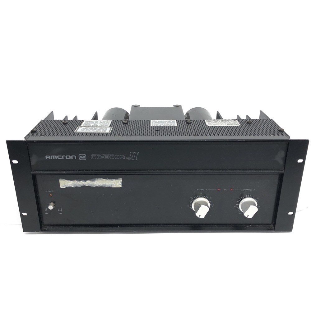 CROWN AMCRON DC-300A パワーアンプ ジャンク 915 AMCRON CROWN DC300A