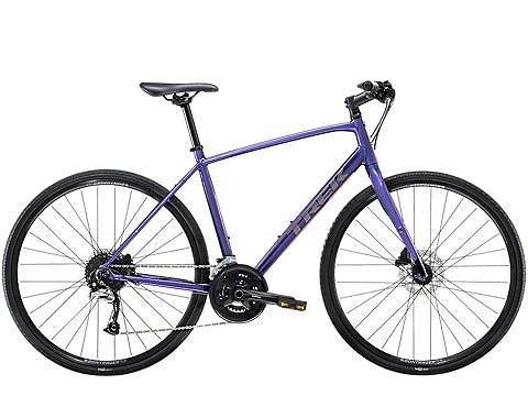 Trek クロスバイク FX3 Disc Purple Flip 付属品多数有り Trek クロス