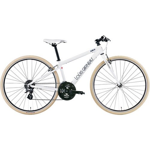 LOUIS GARNEAU CHASSE 420mm クロスバイク 700×28C 8×3 ホワイト