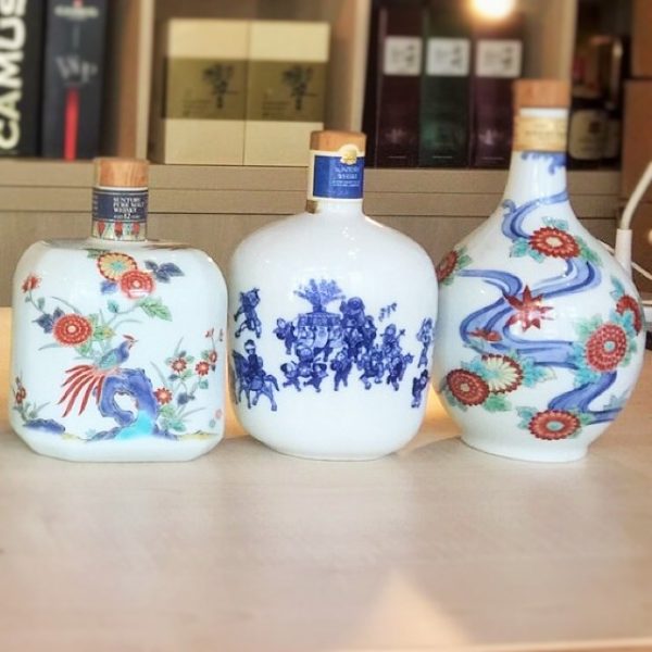 稀少※ 有田焼ボトル SUNTORY サントリー ブランデー・山崎12年 等 陶器