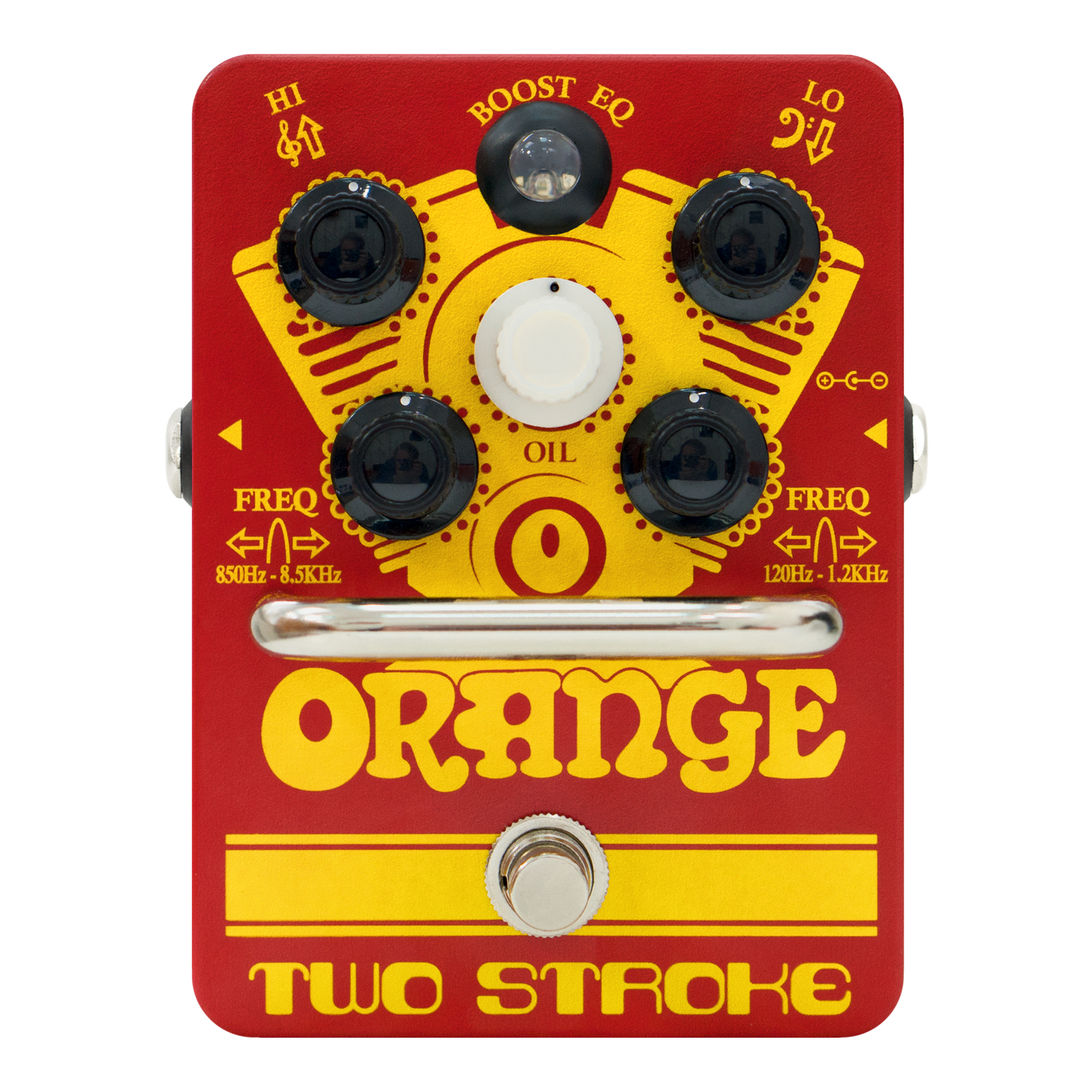 Two Stroke Boost & EQ Pedal | Orange Amps – Orange Music