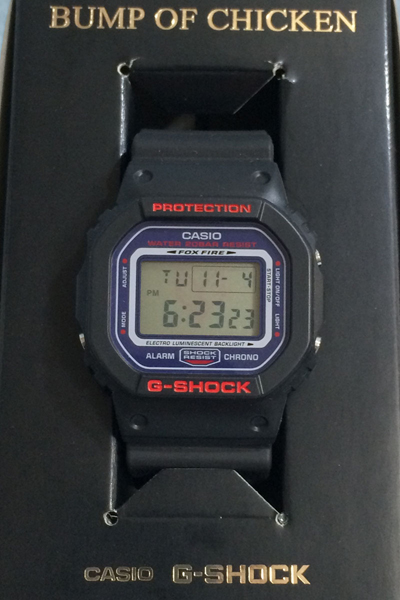 レア⭐︎BUMP OF CHICKEN抽選販売G-SHOCK 電池交換済み レア⭐︎BUMP