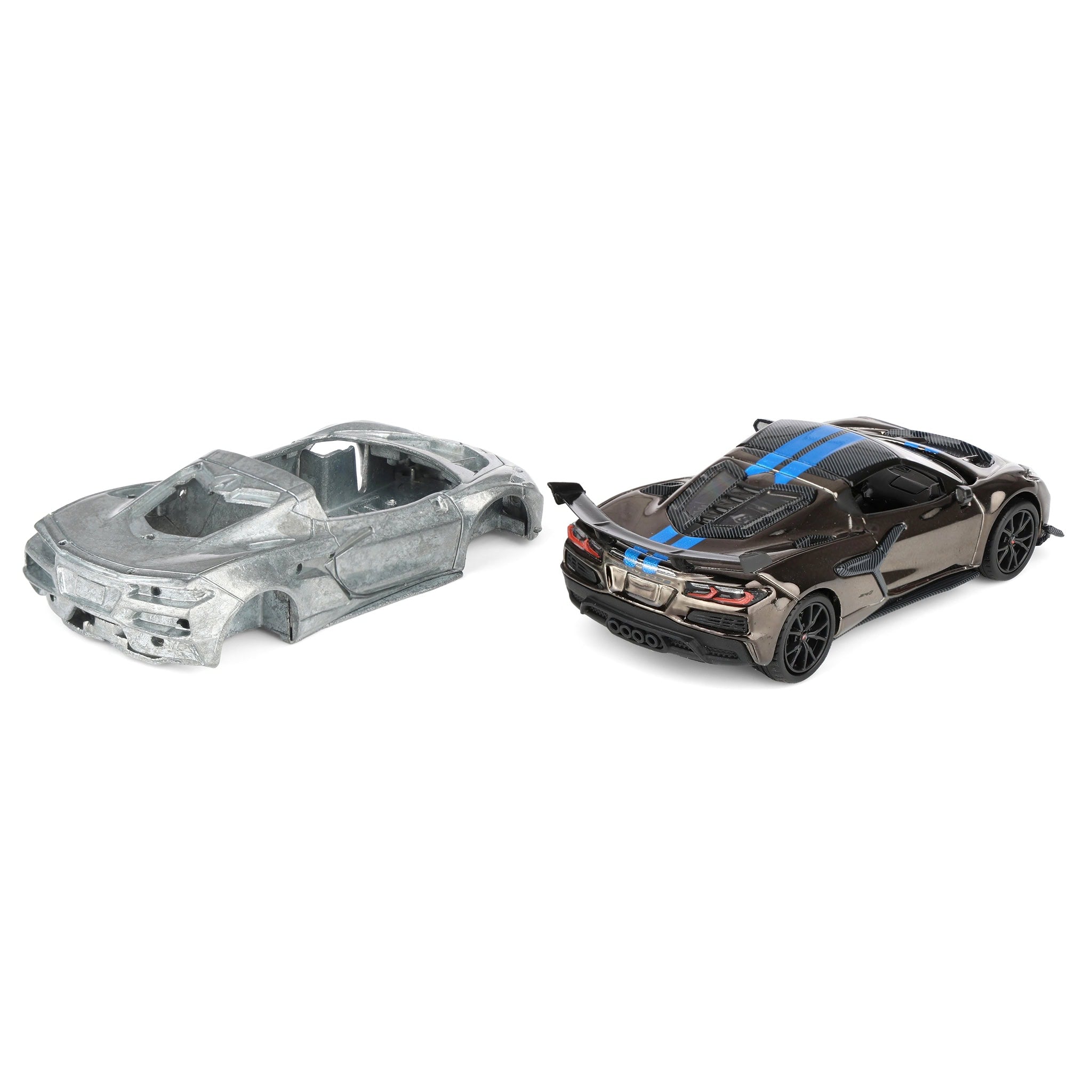 1/64 2025 Chevrolet Corvette C8 ZR1 Raw Casting Dual Pack, 2025