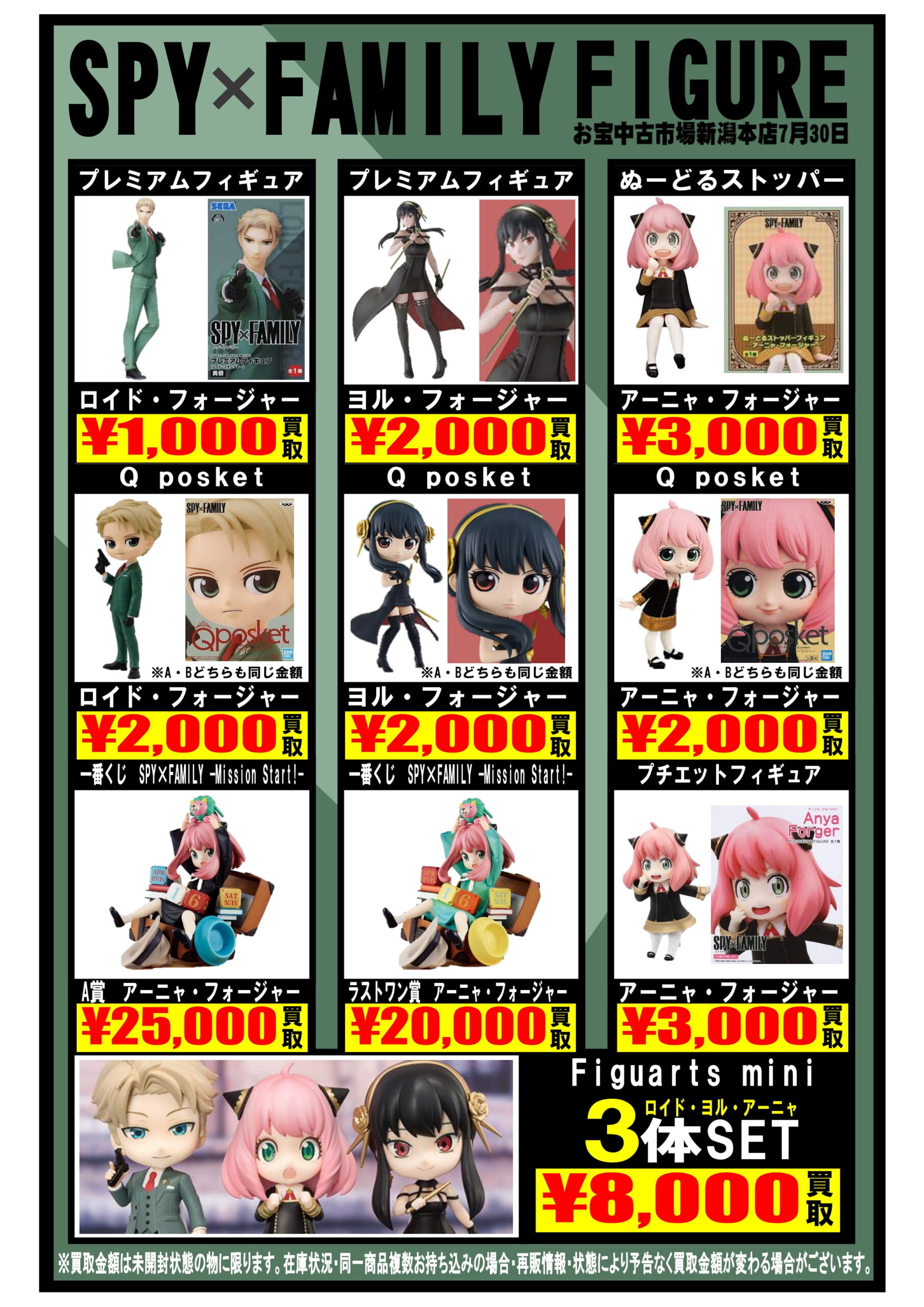 スパイファミリー フィギュア まとめ売り SPY×FAMILY フィギュア