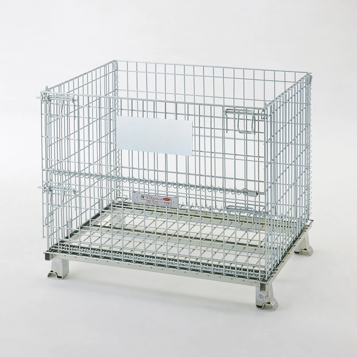 未使用】 大型メッシュパレット 900×1200×1000 自取茨城 在庫17 未使用