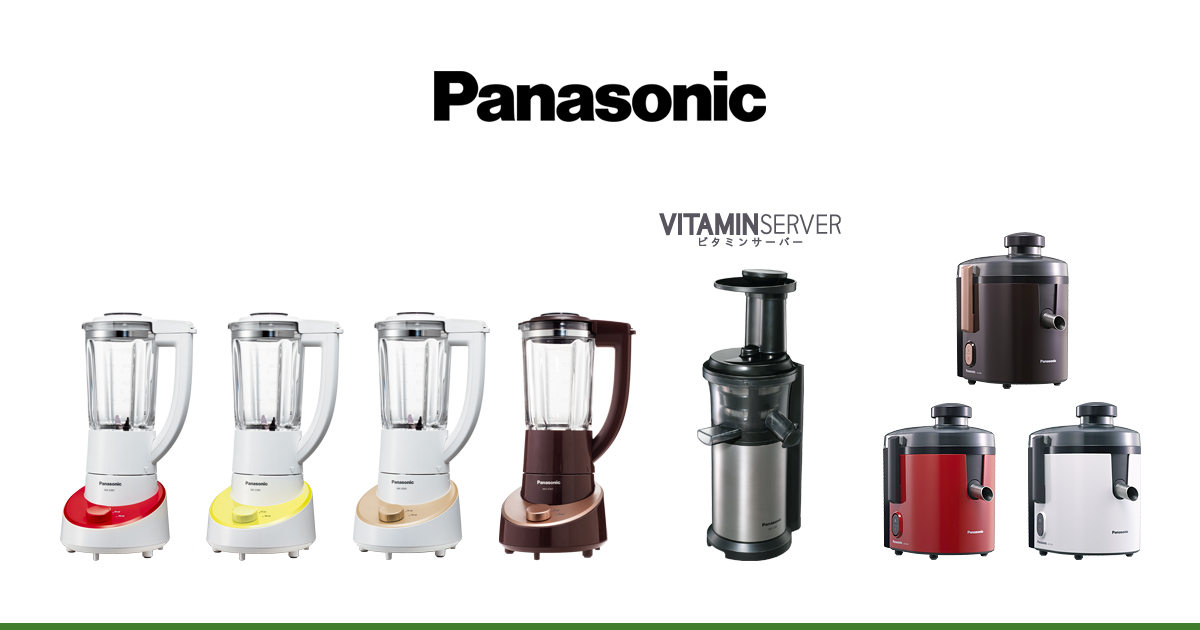 Panasonic / ミキサー・フードプロセッサー ビタミンサーバー MJ-L600