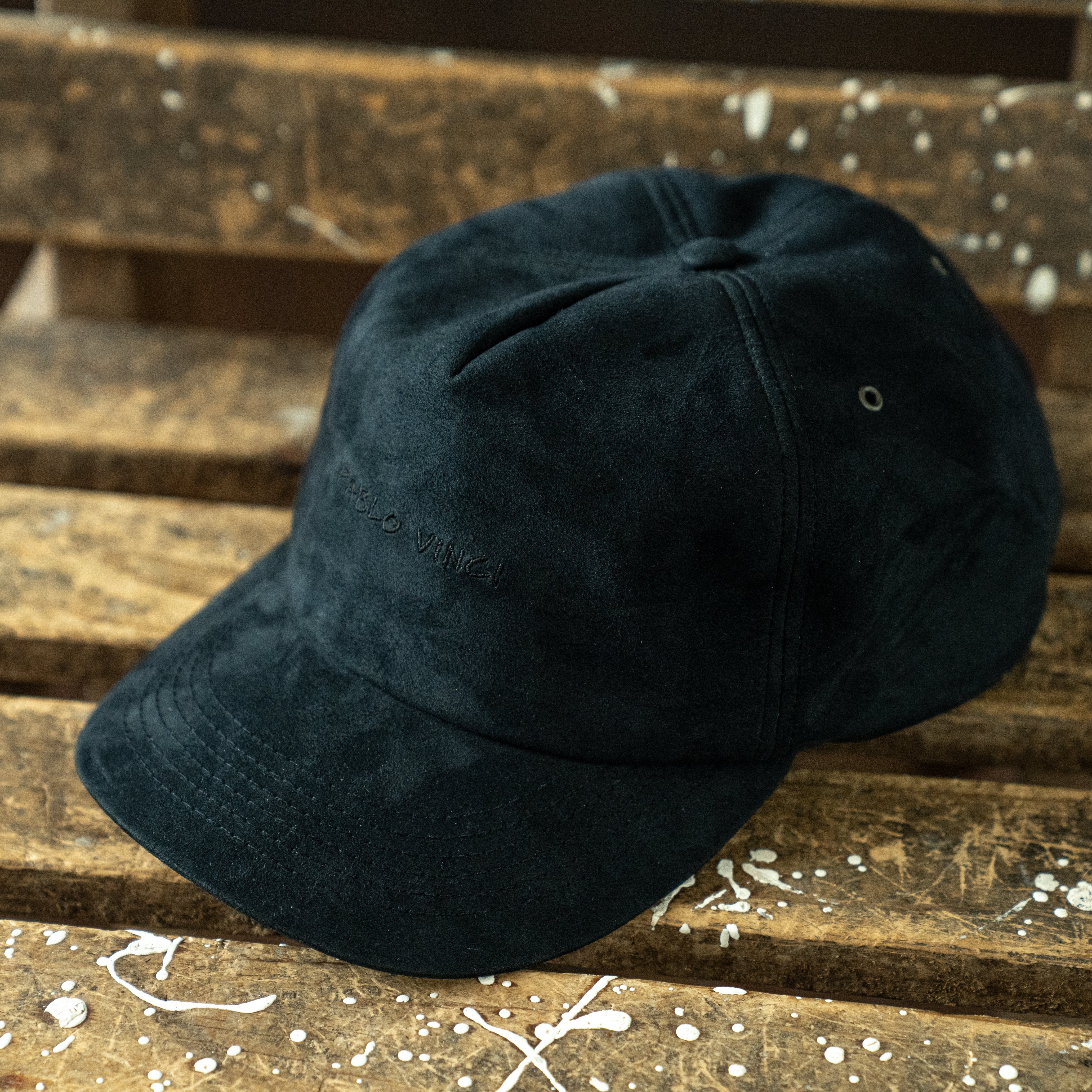 PABLO VINCI 6 PANEL CAP / MELTON Pablo & Capone | Caps PABLO VINCI