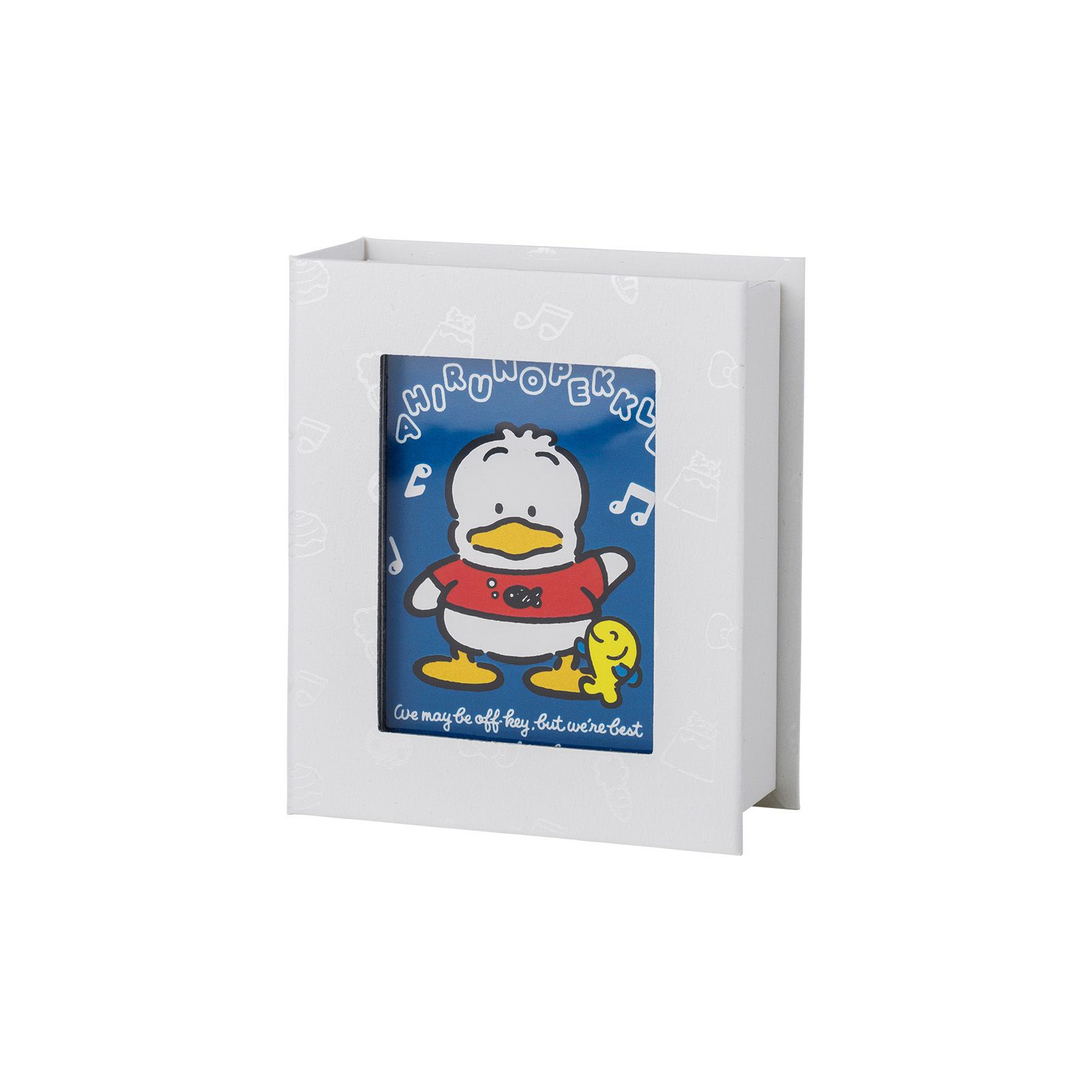 あひるのペックル サンリオ｜ネックレス シルバー SAPE-N001RD｜white