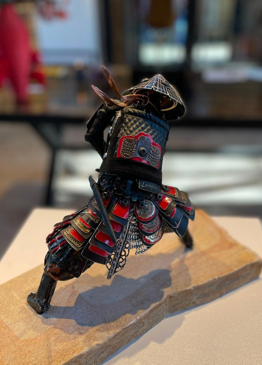 秀山 花瓶 Japan Vintage samurai Japanese Samurai Warrior – The