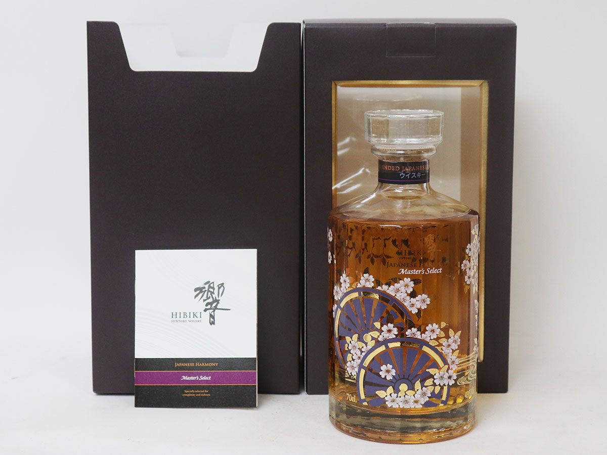 未開栓】響 HIBIKI 12年 意匠ボトル 花鳥風月 700ml 43% ① 未開栓】響