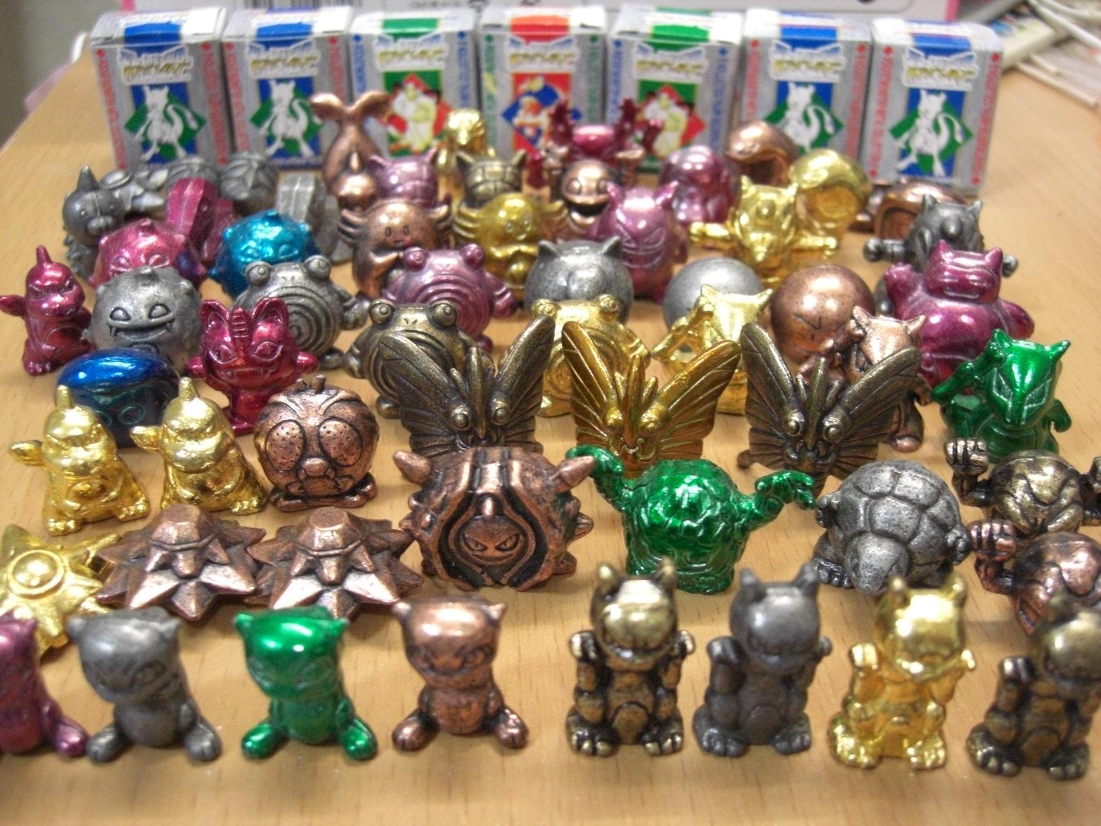 初期 ポケットモンスター メタルコレクション フィギュア 当時物 金属