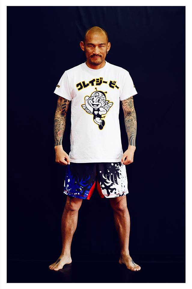 ライジン 矢地 Tシャツ クレイジービー KRAZY BEE - AbemaTV格闘代理