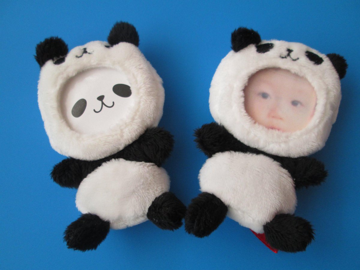 マグネットミニフレーム パンダ」をご紹介！お気に入りの写真でパンダ