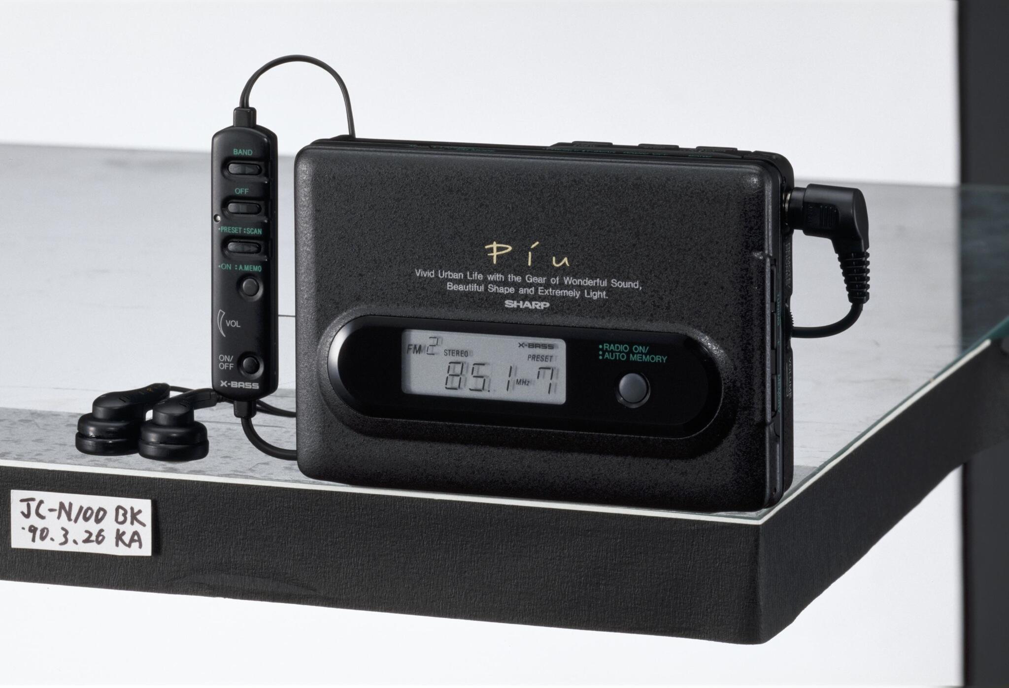 SHARP シャープ ステレオヘッドホンカセットプレーヤー JC-K10