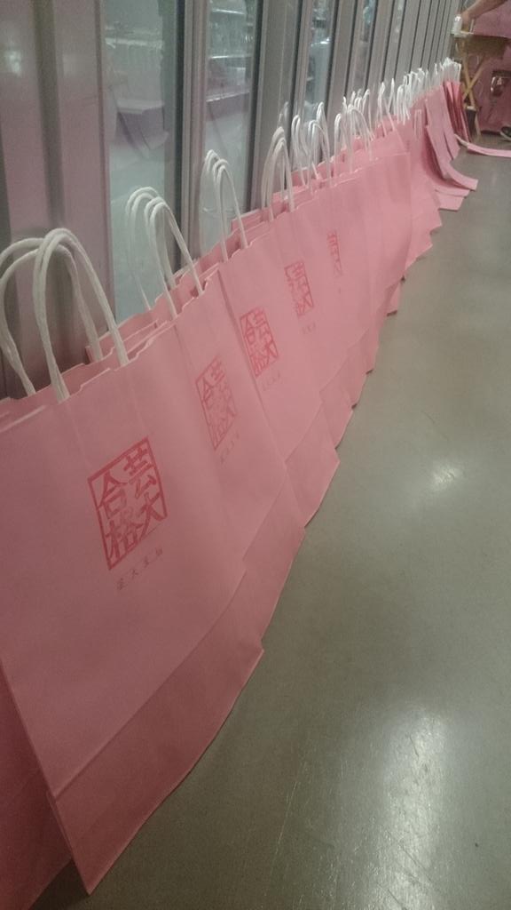 東京藝術大学 合格紙袋 東京藝術大学 合格紙袋