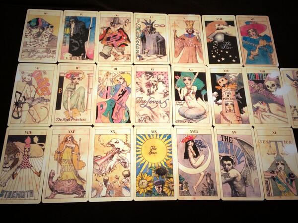 新入荷】宇野亜喜良タロットカード「スピリチュアルタロット」著:上田