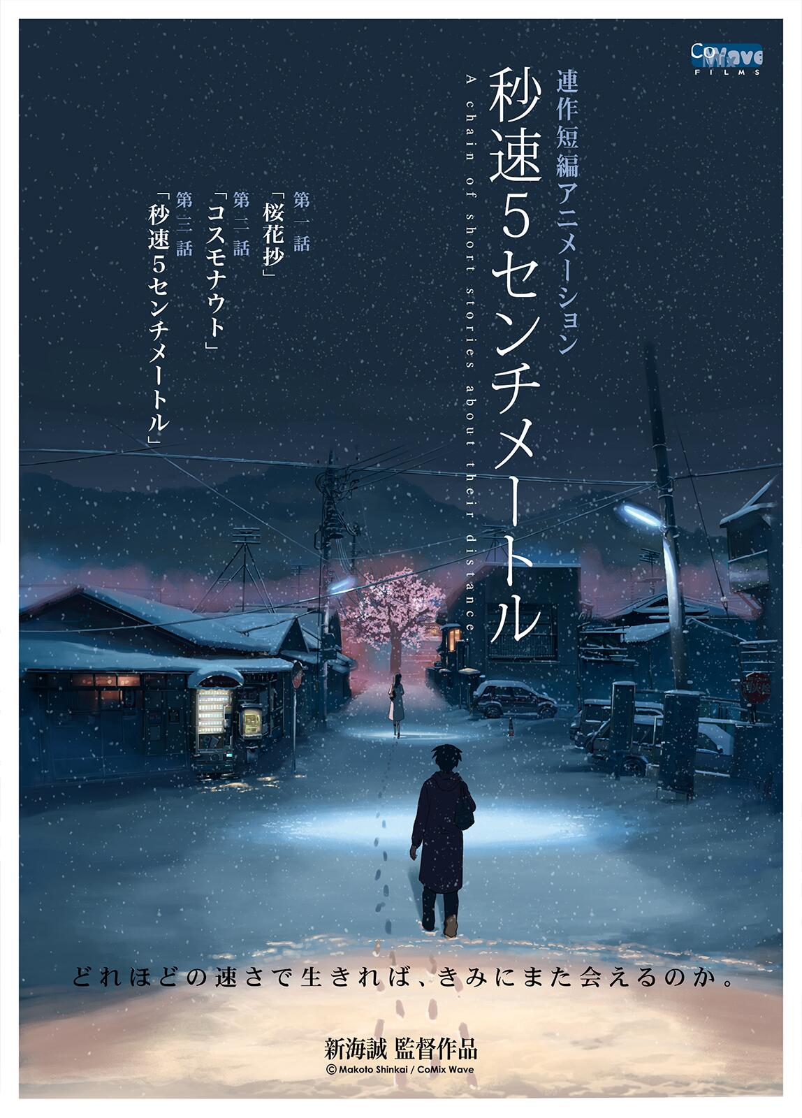 映画 秒速5センチメートル ポスター B2 サイズ 新海誠監督 新海誠 君の名