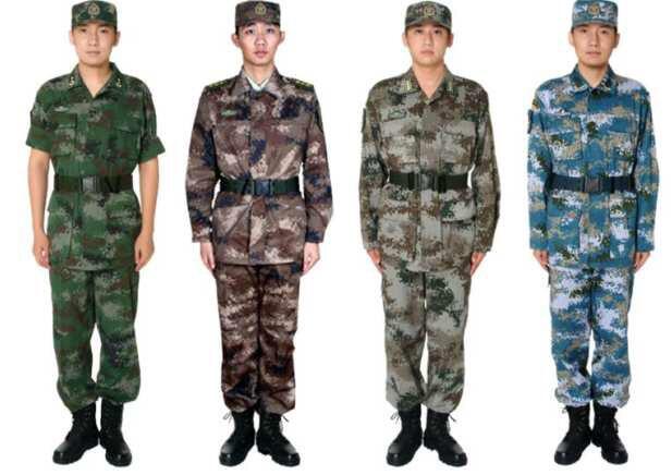 中国軍07式装備セット