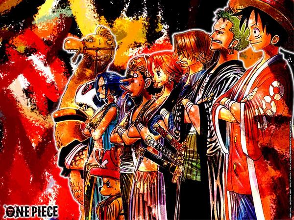 ワンピース パブミラー アラバスタ×マリンフォード ナミ×ビビ/フル