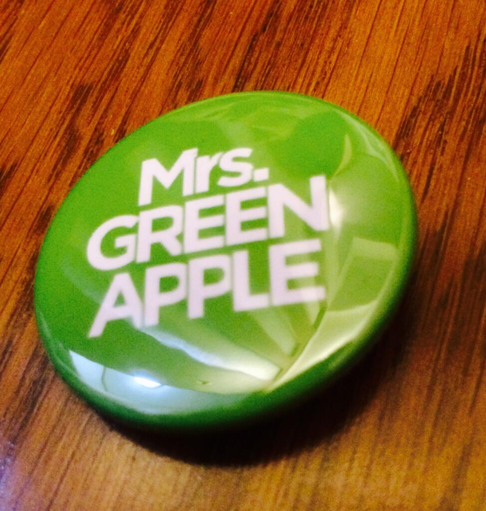 Mrs. GREEN APPLE 最初期 缶バッジ 5種 （詳細不明） Mrs. GREEN APPLE