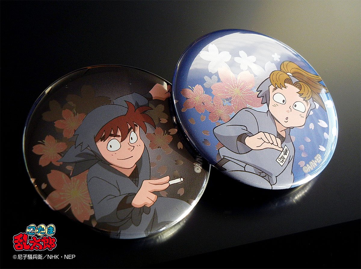 忍たま×キラキラ缶バッジ】アニメジャパン｢アトリエ・マギ｣ブースで