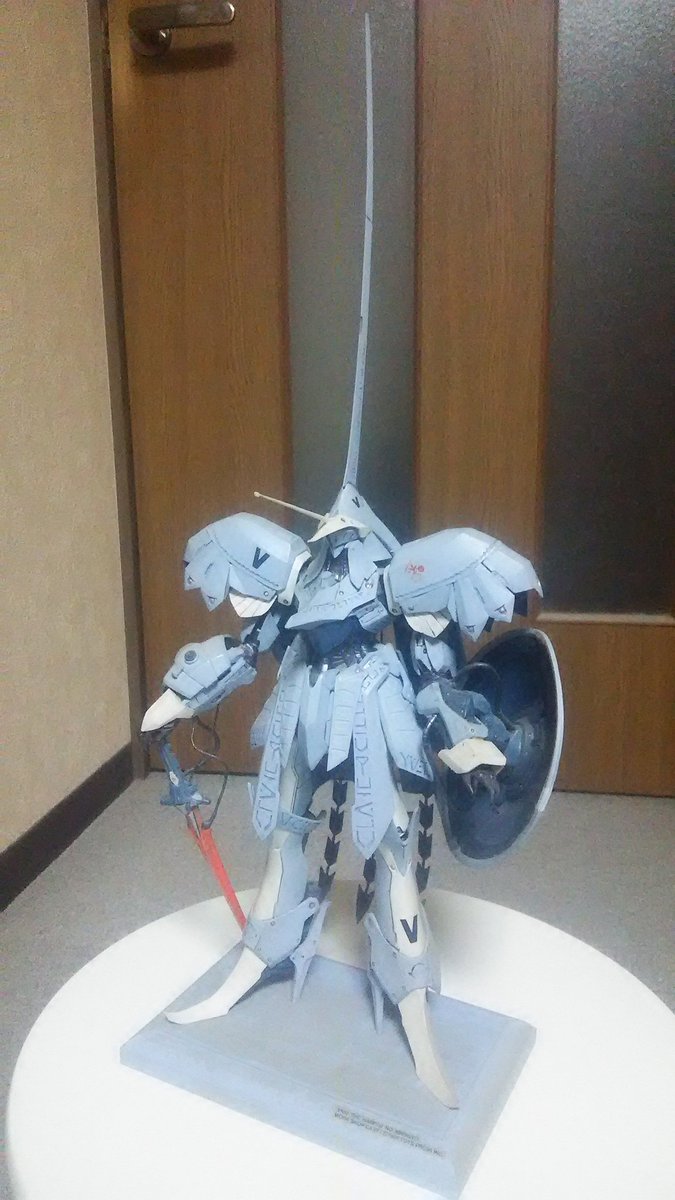 ボークス キュベレイMkⅡ 1/144 生嶋毅彦氏 原型