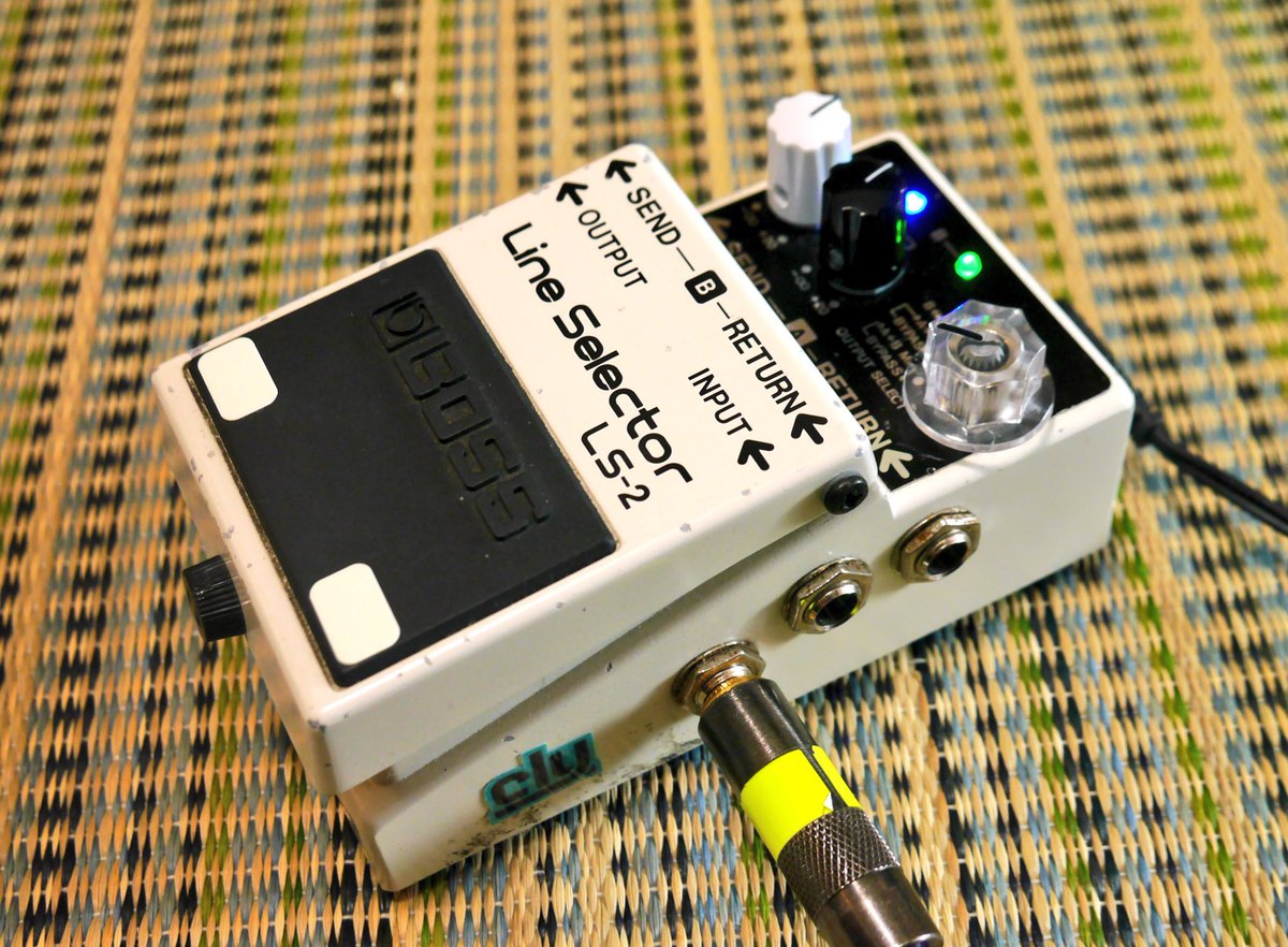 ギター BOSS LS-2 cly mod ギター BOSS LS-2 Line Selector cly MOD