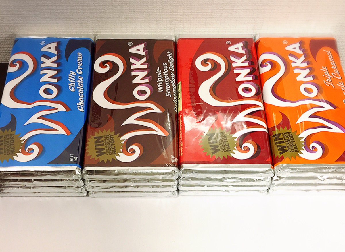 チャーリーとチョコレート工場 Wonka Bar ムービープロップ ウォン