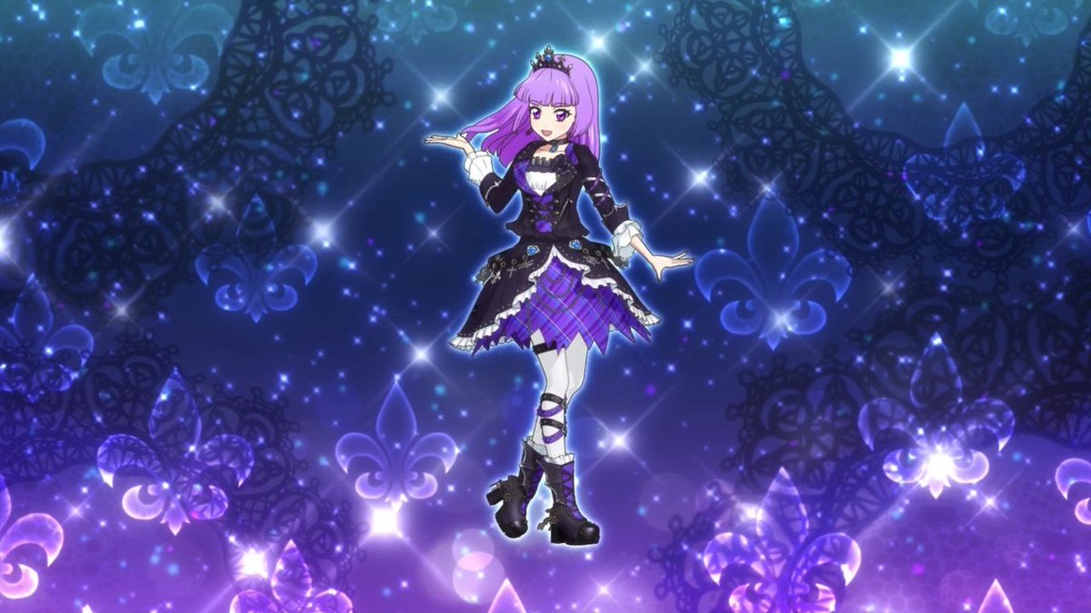 アイカツ 2016年 2弾 ブルーエンプレス ロリゴシック 氷上スミレ PR